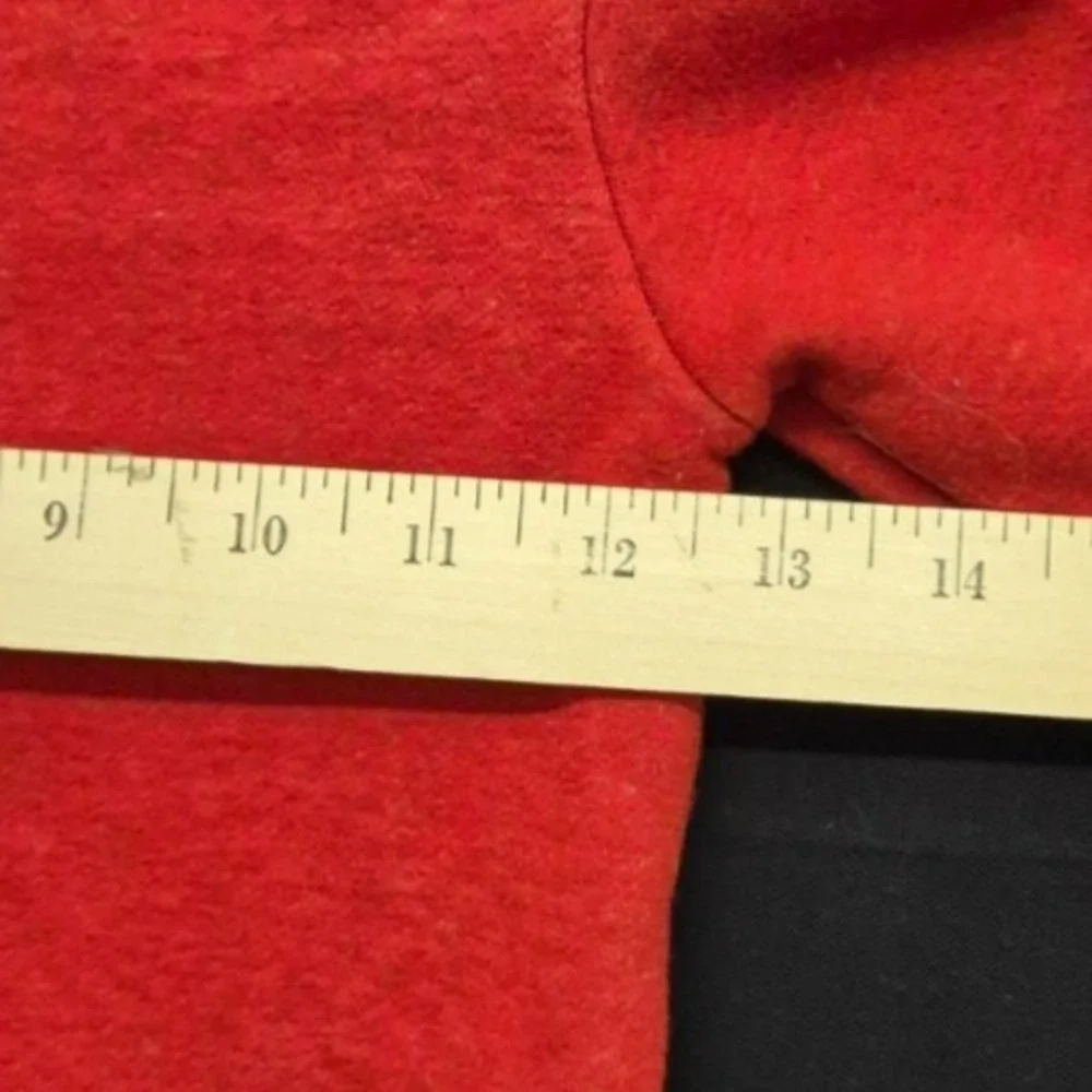 Nike kids red pullover sweatshirt‎ gray/white graphic print crew neck sz. 4T